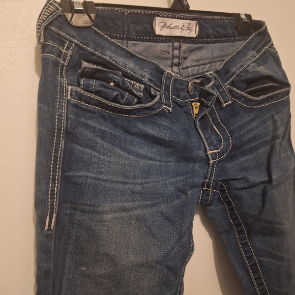 Y2K lowrise bootcut jeans from Plastic By Gly - Picture 3 of 13